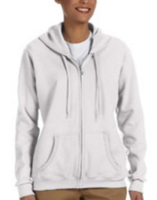 Missy Fit 50/50 Heavy BlendTM Full Zip Hooded Sweatshirt