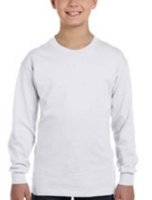 Youth Tagless® 100% Cotton Long Sleeve T Shirt